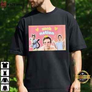 Zach Nation YouTuber Cute Moment Graphic T Shirt (2)