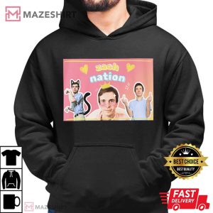 Zach Nation YouTuber Cute Moment Graphic T Shirt (3)