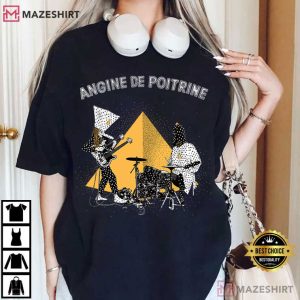Angine De Poitrine Rock Duo Band T Shirt (2)