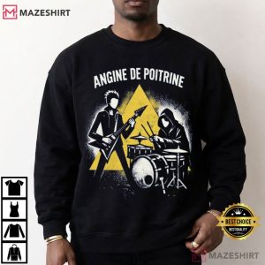 Angine De Poitrine French Rock Band Music Lover T Shirt (1)