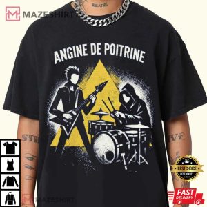 Angine De Poitrine French Rock Band Music Lover T Shirt (2)