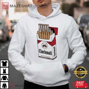 Cincinnati Baseball Bat Pack Parody Humor T Shirt (4)