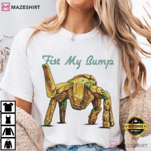 Project Hail Mary Fist My Bump Funny Movie Rocky Alien T Shirt (2)