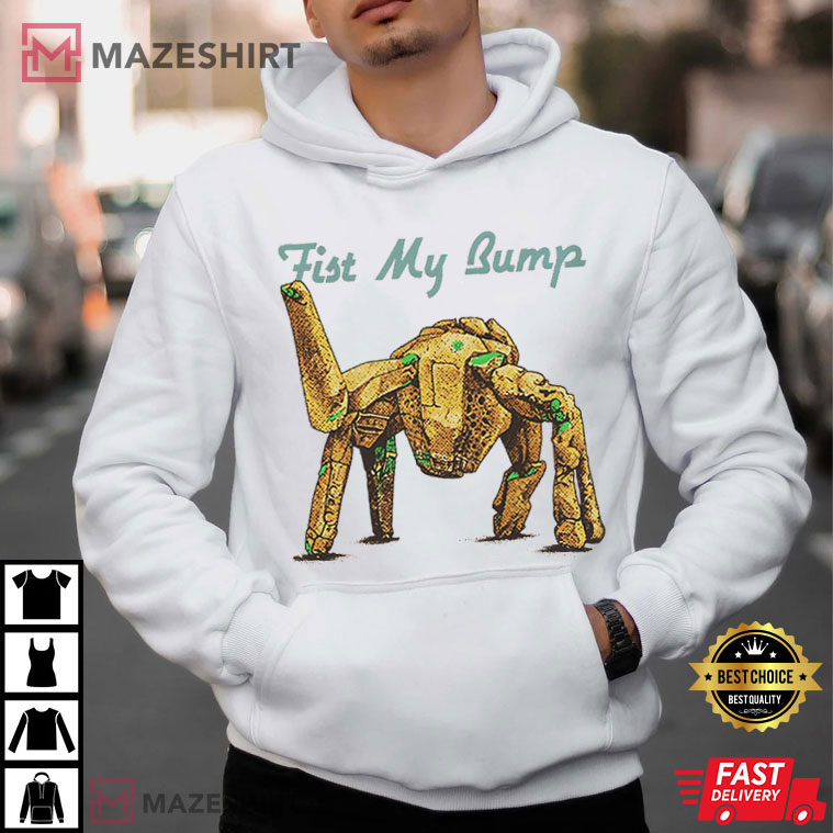Project Hail Mary Fist My Bump Funny Movie Rocky Alien T-Shirt Project Hail Mary Fist My Bump Funny Movie Rocky Alien T-Shirt