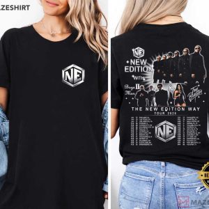 New Edition Way Tour 2026 Music Band Fan T Shirt (4)