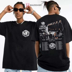 New Edition Way Tour 2026 Music Band Fan T Shirt (2)