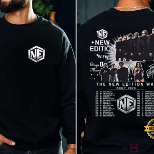 New Edition Way Tour 2026 Music Band Fan T Shirt (3)