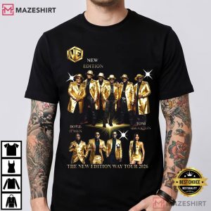 New Edition Way Tour 2026 Live Concert Music Band T Shirt (2)