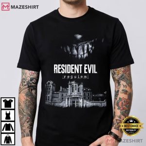 Resident Evil Requiem Survival Horror Game T-Shirt