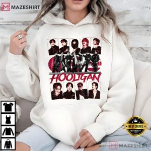 BTS Vintage Hooligan 90s Kpop Arirang Album T Shirt (2)