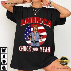 America Chuck Yeah Patriotic T Shirt (1)