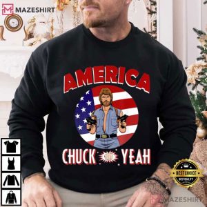 America Chuck Yeah Patriotic T Shirt (2)