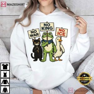 Anti Trump No King No War No ICE Political T Shirt (2)