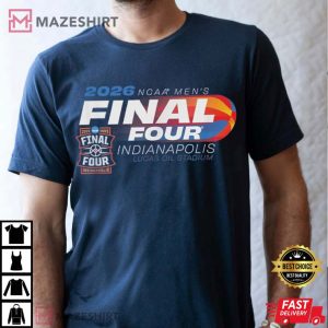 Final Four 2026 Men's Basketball Indianapolis T Shirt (4)