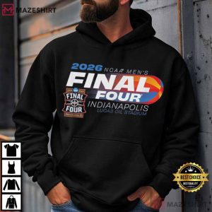 Final Four 2026 Men's Basketball Indianapolis T Shirt (1)