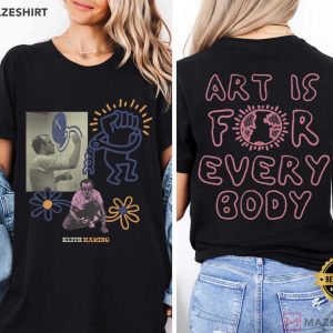 Keith Haring Art Is For Everybody Tribute T Shirt (1)