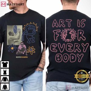 Keith Haring Art Is For Everybody Tribute T Shirt (2)