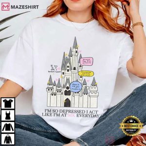 Taylor Swift Cinderella Castle Broken Hearts Theme Park T Shirt (2)