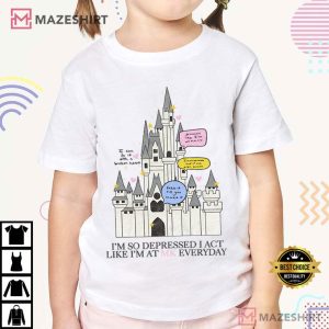 Taylor Swift Cinderella Castle Broken Hearts Theme Park T Shirt (3)