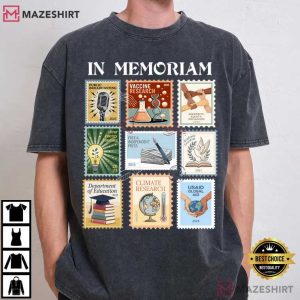 In Memoriam Stamp Top Pro Democracy Political T Shirt (3)