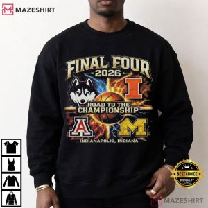 NCAA 2026 Final Four Showtime Indianapolis Basketball T Shirt (1)