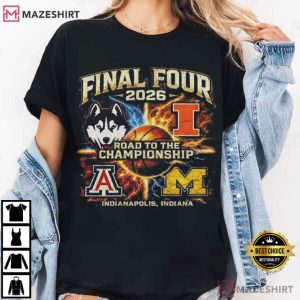 NCAA 2026 Final Four Showtime Indianapolis Basketball T Shirt (3)