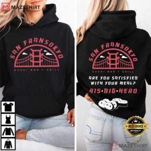 Disney San Fransokyo Sushi Theme Park Foodie T Shirt (4)