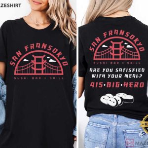 Disney San Fransokyo Sushi Theme Park Foodie T Shirt (3)