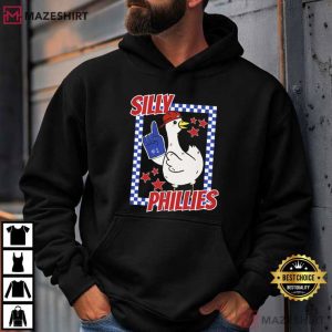 Silly Goose Phillies Philadelphia Phillies Baseball Fan T Shirt (3)