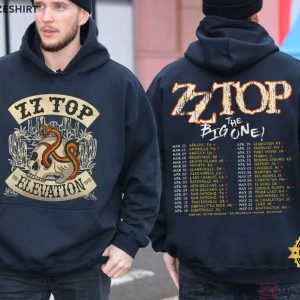 ZZ Top The Big One Tour 2026 Rap Music T Shirt (3)