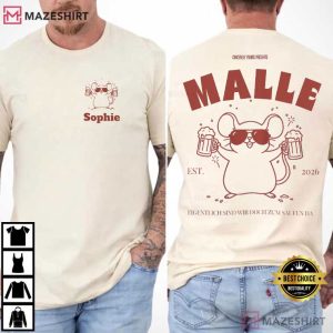 Mouse Beer Girls Trip Malle 2026 Personalized T-Shirt