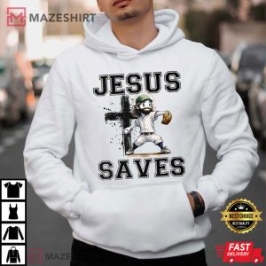 Jesus Save Baseball Uniform Funny T Shirt (2)