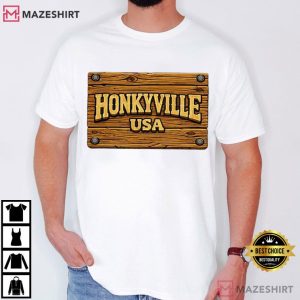 Honkyville USA Rustic Western Funny Country T Shirt (4)
