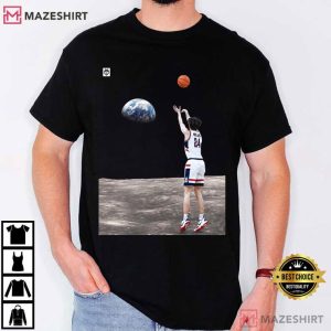 Moon Shot Mullins UConn Game Winner Space Jumper Basketball T Shirt (2)