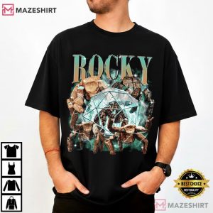 Rocky Project Hail Mary Sci Fi Movie Vintage Bootleg 90s T Shirt (2)
