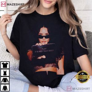 Demi Lovato It's Not That Deep Tour Fan Merch T Shirt (2)
