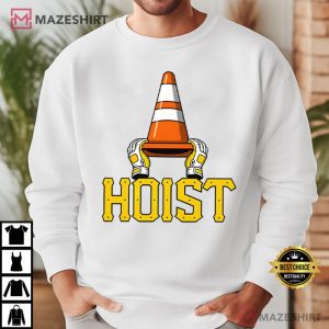 Hoist The Traffic Cone Funny Pittsburgh Baseball Meme T Shirt (1)