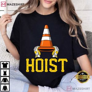 Hoist The Traffic Cone Funny Pittsburgh Baseball Meme T Shirt (3)