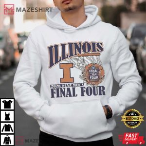 Illinois NCAA Men's Final Four Basketball 2026 Indianapolis Apparel T Shirt (2)