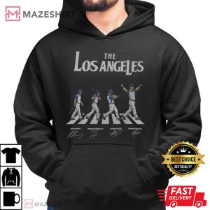 Los Angeles Dodgers Baseball Abbey Road Vintage Fan Gift T Shirt (4)