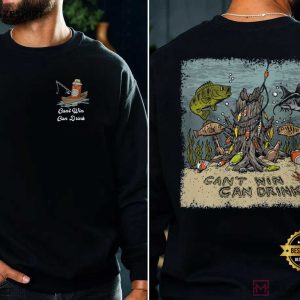 Fishing Can't Win Can Drink Reel Thirsty Funny T Shirt (3)