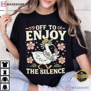 Teacher Summer Break Off To Enjoy The Silence Funny T Shirt (2)
