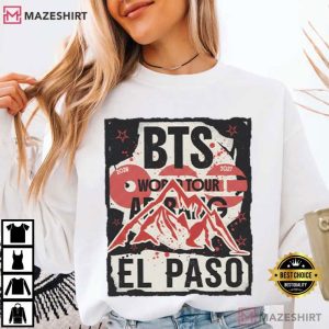 BTS El Paso 2026 Arirang Tour Texas Fan Kpop T Shirt (4)
