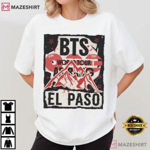 BTS El Paso 2026 Arirang Tour Texas Fan Kpop T Shirt (3)