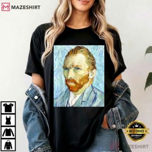 Van Gogh Self Portrait T Shirt (3)
