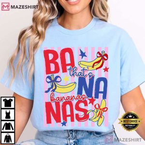 That’s Bananas Summer Fruit Food Pun T Shirt (1)
