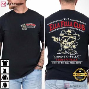 Ella Langley Ella Fella Club Cowboy 2026 Western Whiskey T Shirt (1)