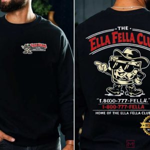 Ella Langley Ella Fella Club Cowboy 2026 Western Whiskey T Shirt (2)