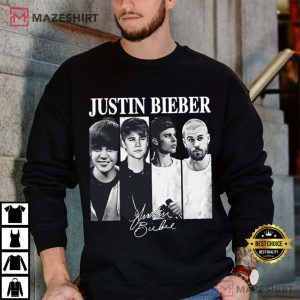Justin Bieber Musical Journey Eras Vintage Bieberchella T Shirt (1)