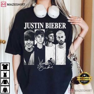 Justin Bieber Musical Journey Eras Vintage Bieberchella T Shirt (2)